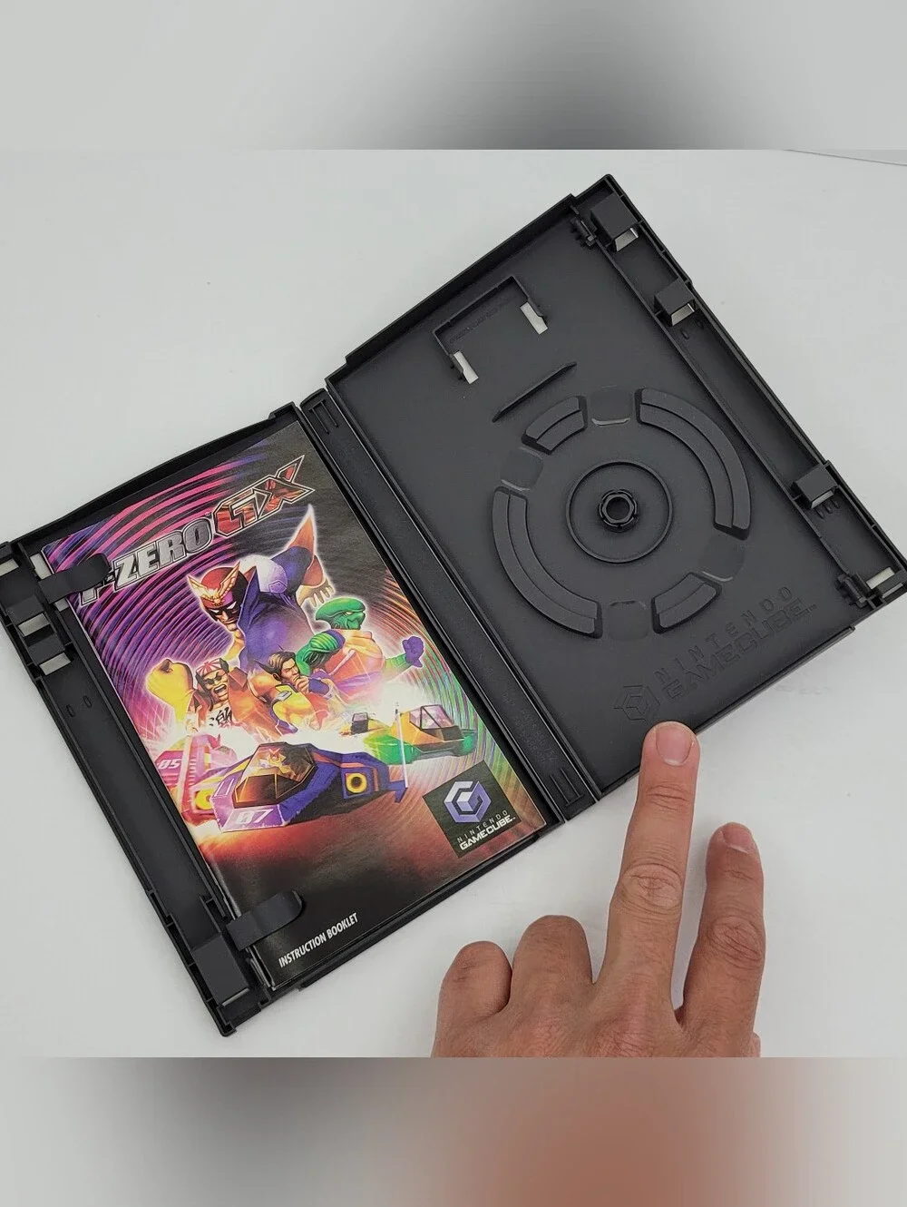 F-Zero GX GameCube Case & Manuals NO DISC